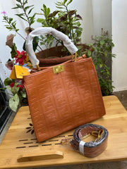 Fndi Brown Bag