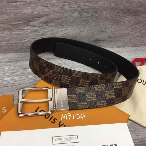 LV check Limited edition Leather Belt