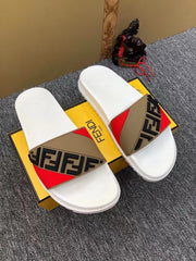 Fndi white Limited Edition Slidder