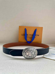 Lv sheild Limited edition Leather Belt