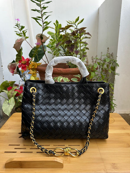Buttega tote Black Edition Bag Latest Model 2025