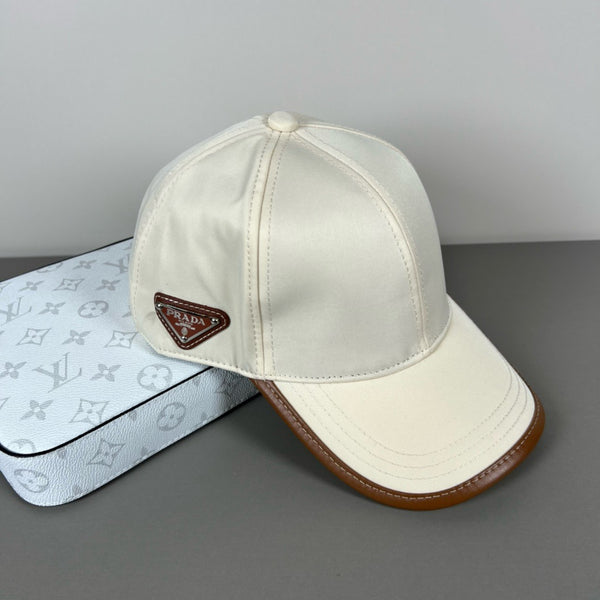 Prda white premium Cap