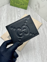 G Black Big GG Limited Edition Leather Wallet