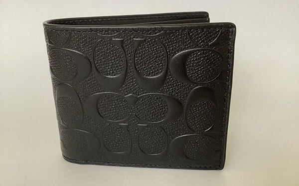 Coach men wallet Leather