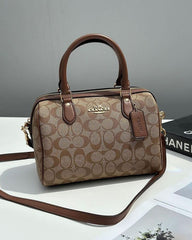 C Rowan Satchel in Signature Canvas