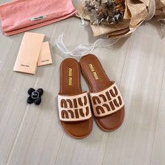 Miu New Limited Edition Slippers