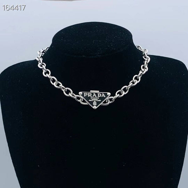Prada Silver Necklace