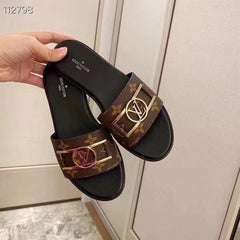 LV Lock It Flat Mules Sandal