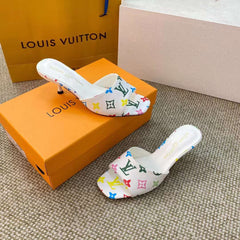 LV Denim Presbyopia Cat and Slippers