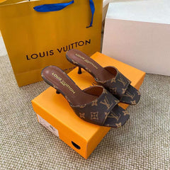 LV Denim Presbyopia Cat and Slippers