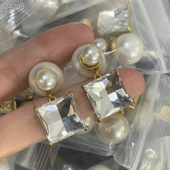 CD silver Earrings