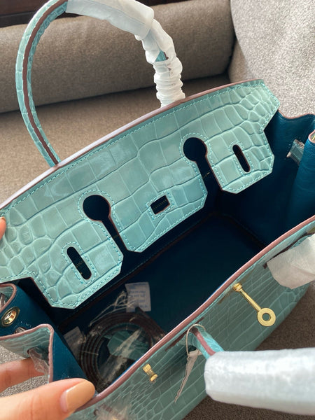Hermes brikin limited edition colour handbag