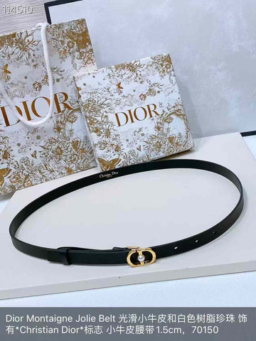 CD Limited edition Leather Belt