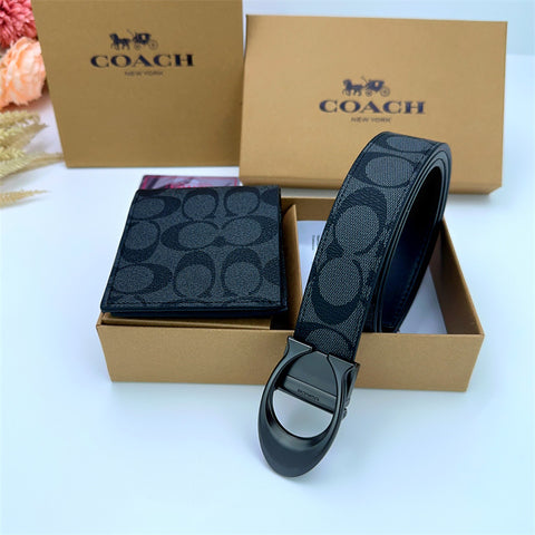 Coch Belt with wallet Leather set