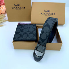Coch Belt with wallet Leather set