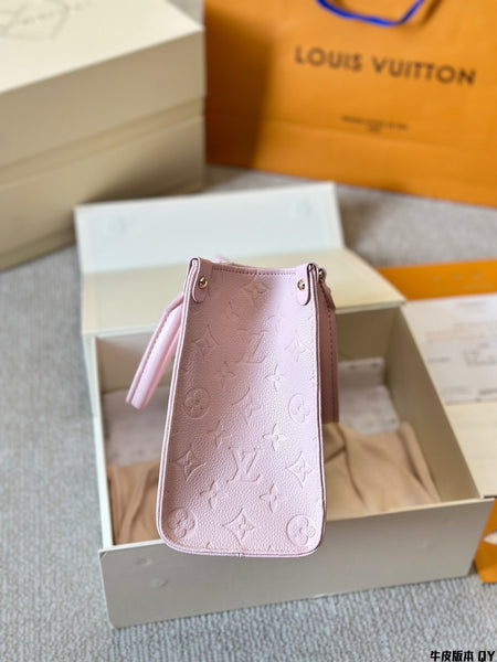LV pink OTG handbag