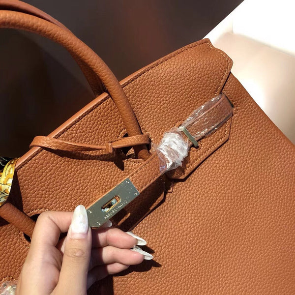 Hermes brikin brown Handbag