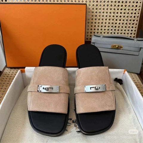 Hermes lock Edition Slipper 2025