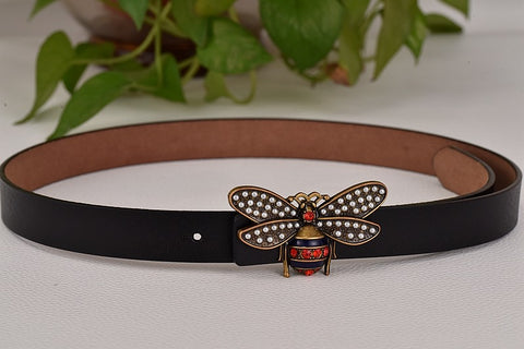 G bee Edition Leather Belt