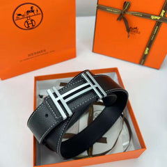 H cross Limited edition Leather Belt