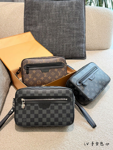 LV pouch  Limited Edition Leather