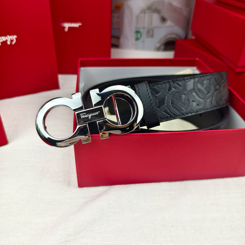 Fegamo Silver buckel leather