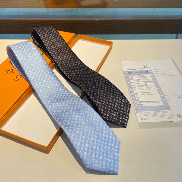 LV Pattern Limited Edition Tie