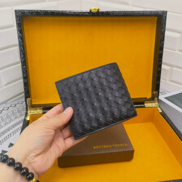 BV leather wallet black edition 2025