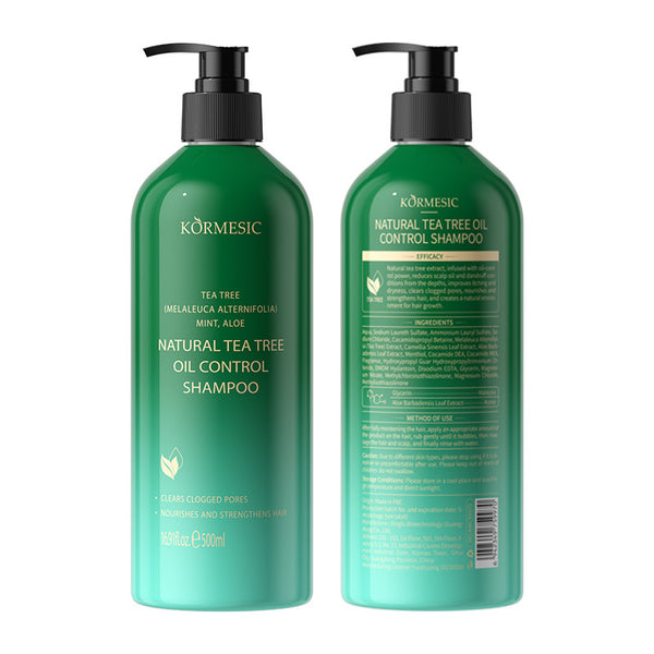 Kormesic Natural Tea tree oil control shampoo