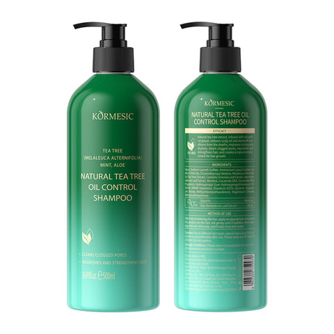 Kormesic Natural Tea tree oil control shampoo