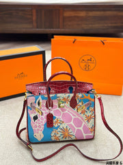 Hermes brikin multi colour edition handbag