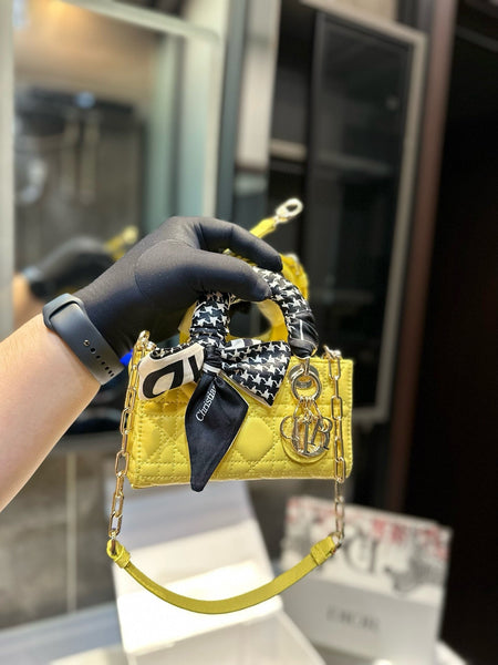 Famous brand CD Micro D-Joy Handbag