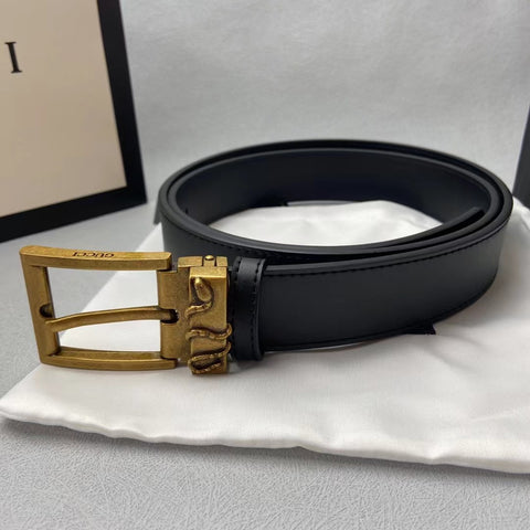 Gci snake Edition Leather Belt