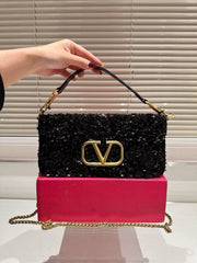 Valentino Stude Flap handbag