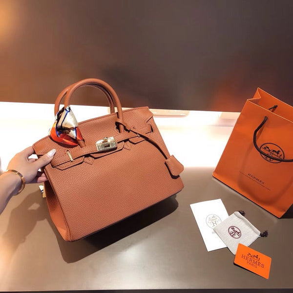 Hermes brikin brown Handbag