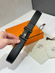 H black edition Leather Belt