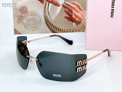MiuM frameless sunglasses