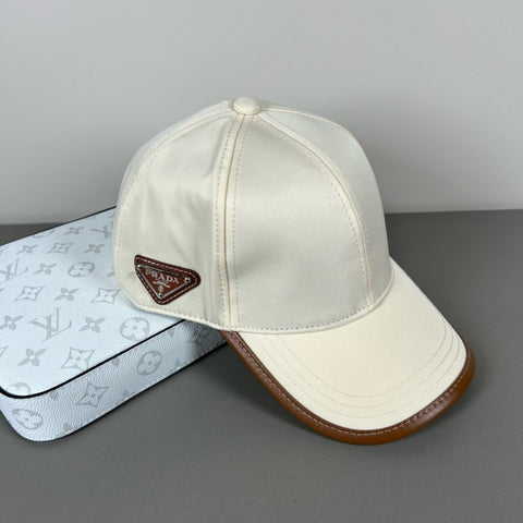 Prda white premium Cap