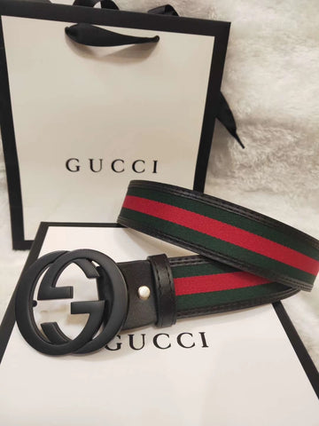 G Stripe edition Leather Belt
