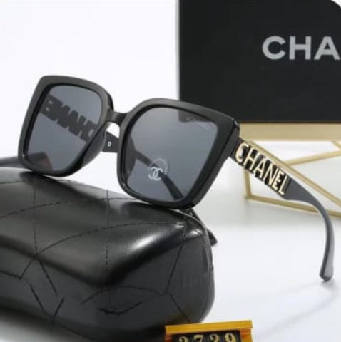 Chanel written sunglasses