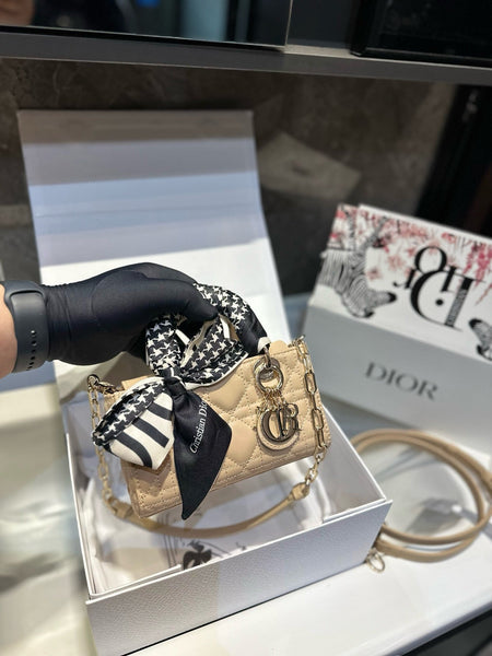 Famous brand CD Micro D-Joy Handbag