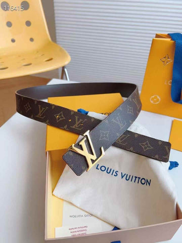 Famous brand Alpha Edition Leather Belt