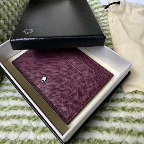 Mont card holder Red Edition Leather