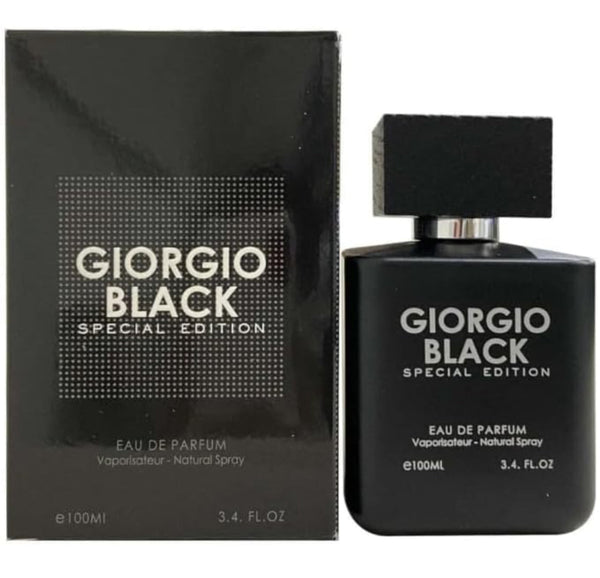 Black Giorgio limited Edition Perfume Geniune