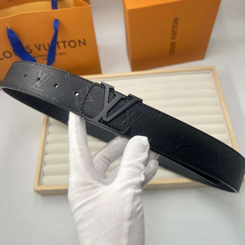 LV black edition Leather Belt