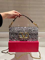 Valentino Stude Flap handbag