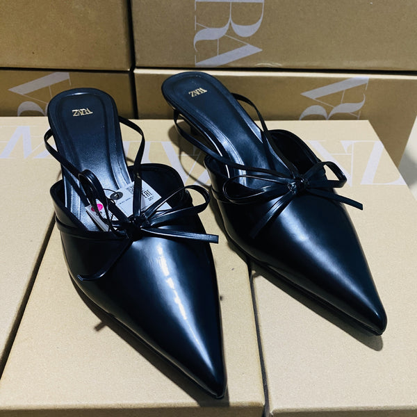 SALE Zra heel black edition Size 40