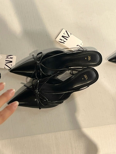 SALE Zra heel black edition Size 40