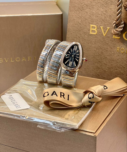 bvlgari Serpent-Shaped watch 2025 black dial