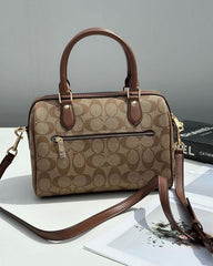 C Rowan Satchel in Signature Canvas